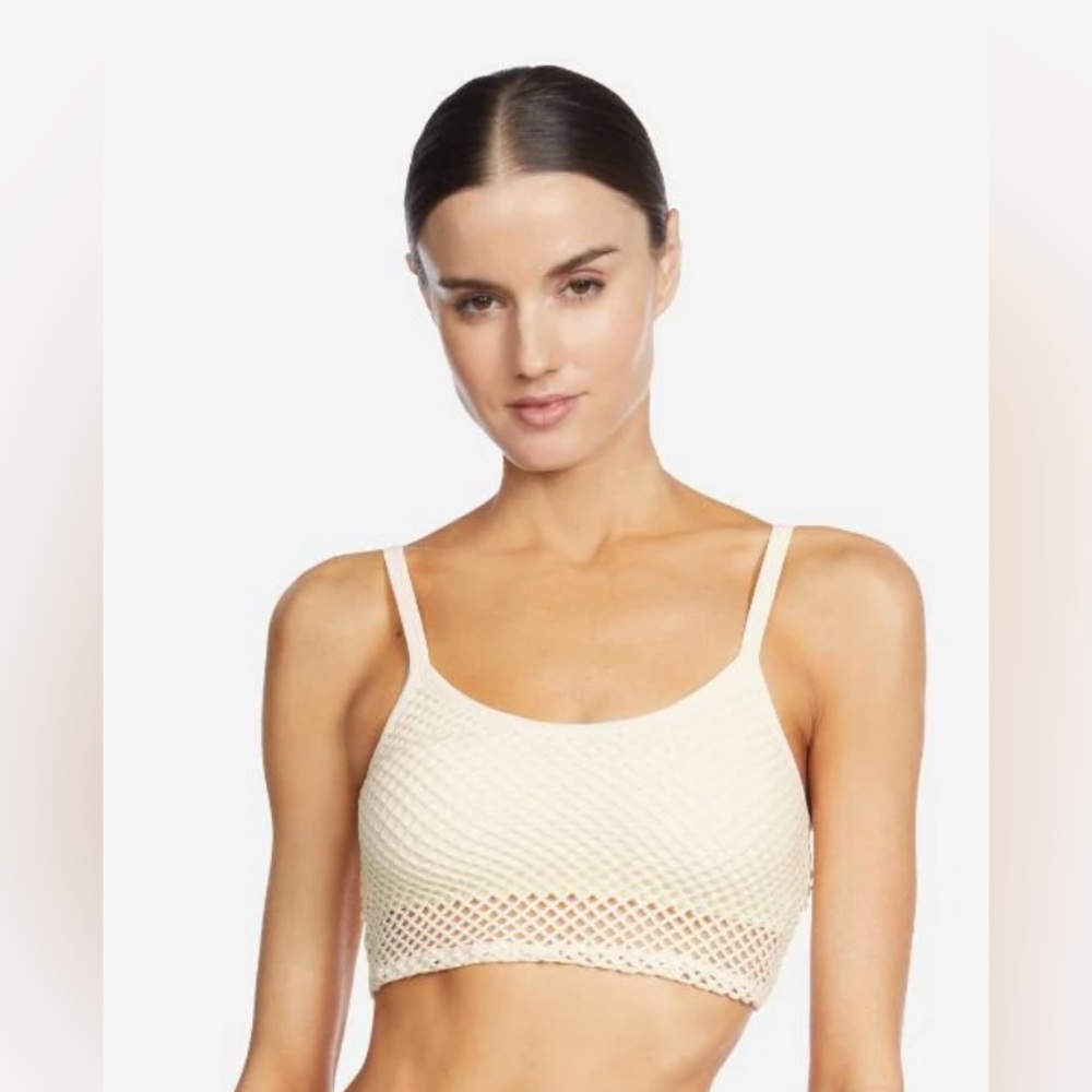 ROBIN PICCONE pua crop bikini top size medium
